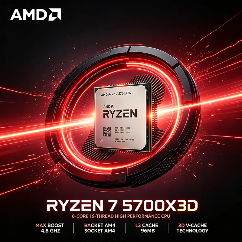 Amd Cpu Ryzen 7 - AMD Ryzen 7 5700X3D desktopprocessor, 8