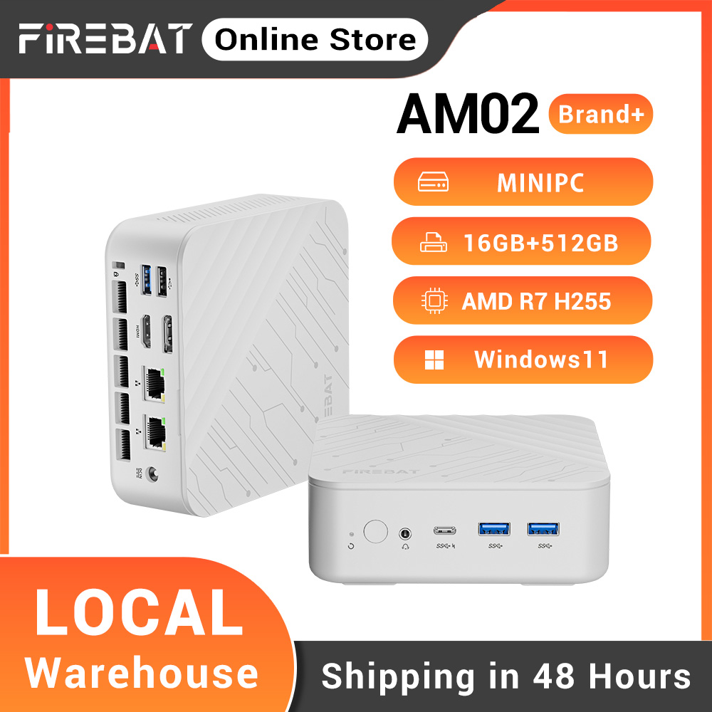 FIREBAT AM02 Mini PC AMD Ryzen - Amd Cpu Ryzen 7 recensie en prijs