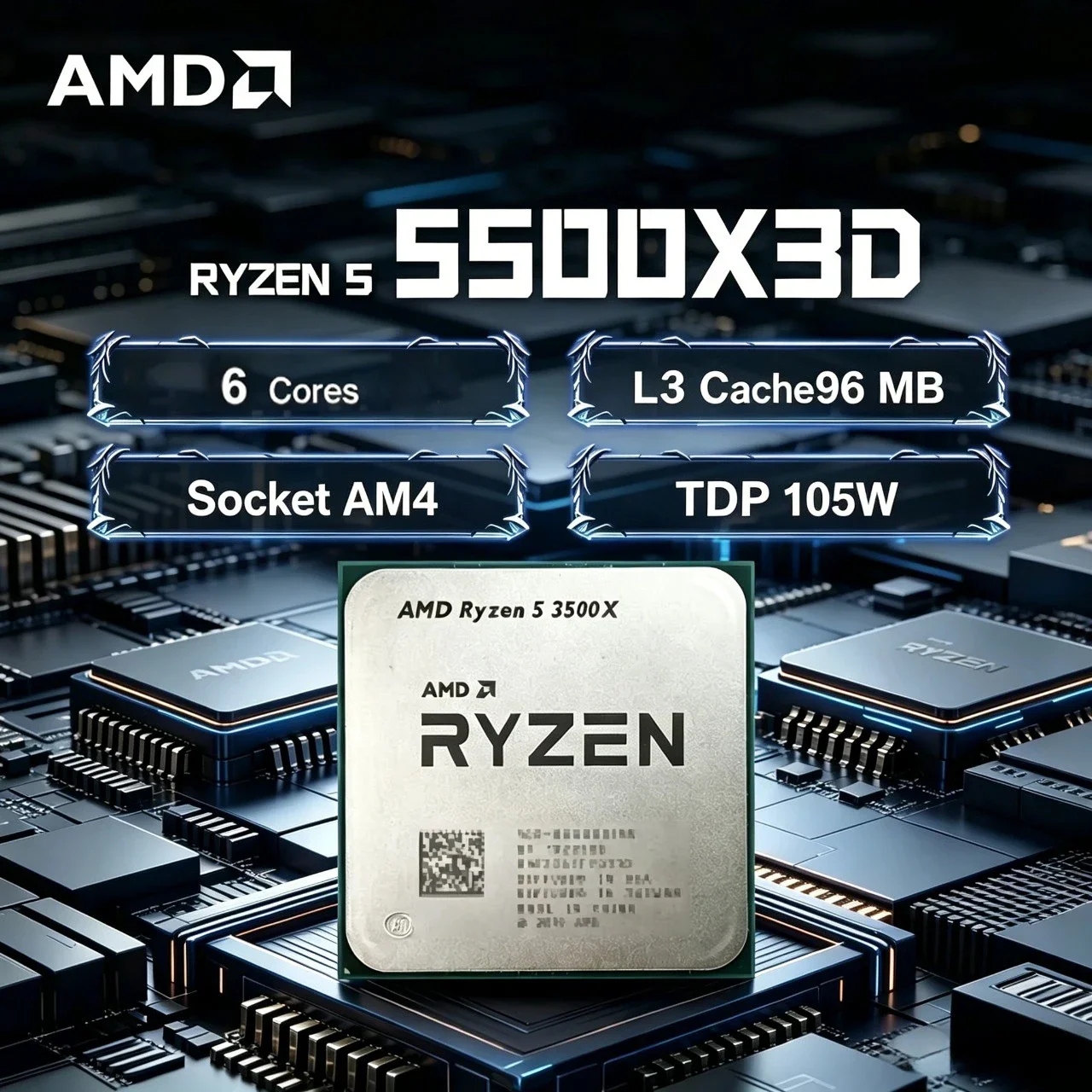 NIEUWE AMD Ryzen 7 7800X3D X3D - Amd Cpu Ryzen 7 recensie en prijs
