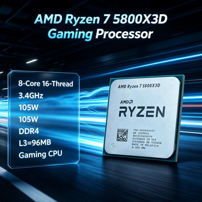 AMD R7 5800X3D 96 MB 3.4 GHz 8 - Amd Cpu Ryzen 7 recensie en prijs
