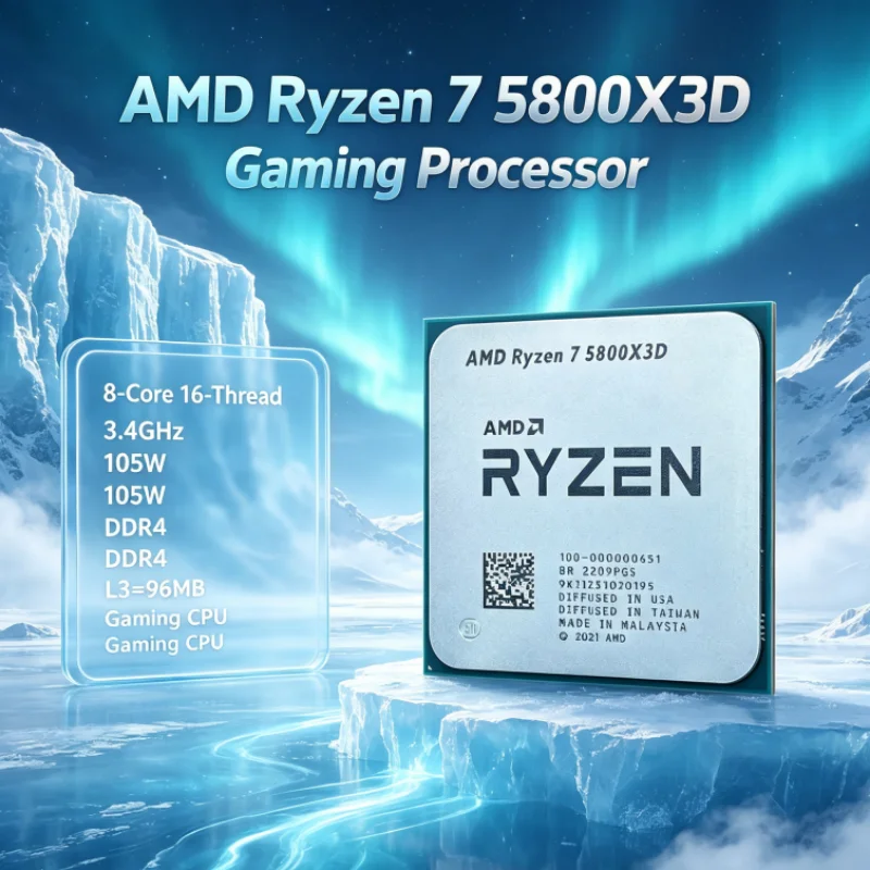 AMD R7 5800X3D 96 MB 3.4 GHz 8 - Amd Cpu Ryzen 7 recensie en prijs